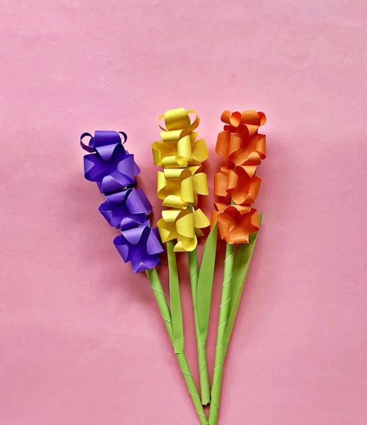 Paper Hyacinth Flower