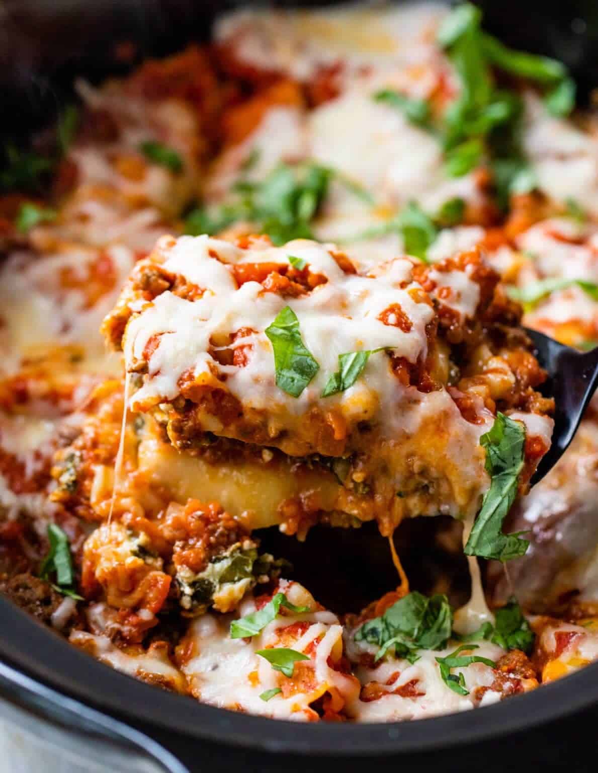 CROCKPOT LASAGNA