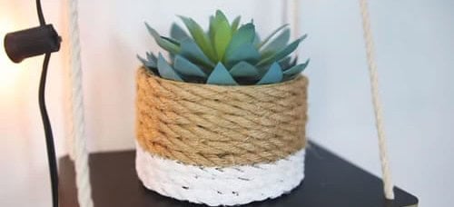 Miniature Rope Planter