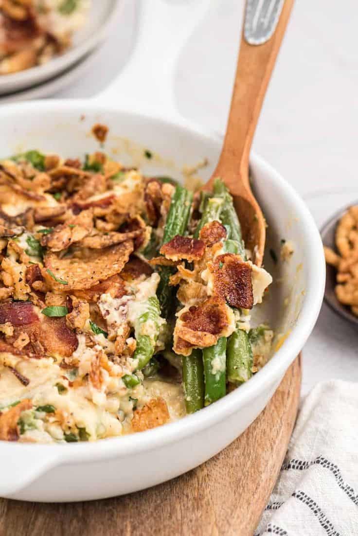 FRESH GREEN BEAN CASSEROLE