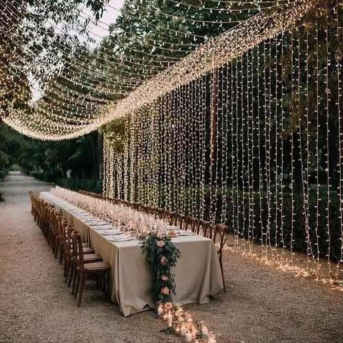 Cascading Fairy Lights