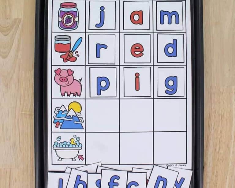 Magnetic Letter Match