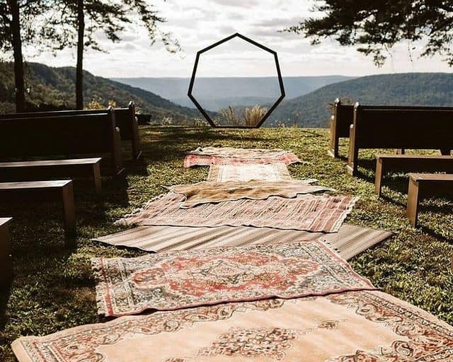 Minimalist Wedding Arch