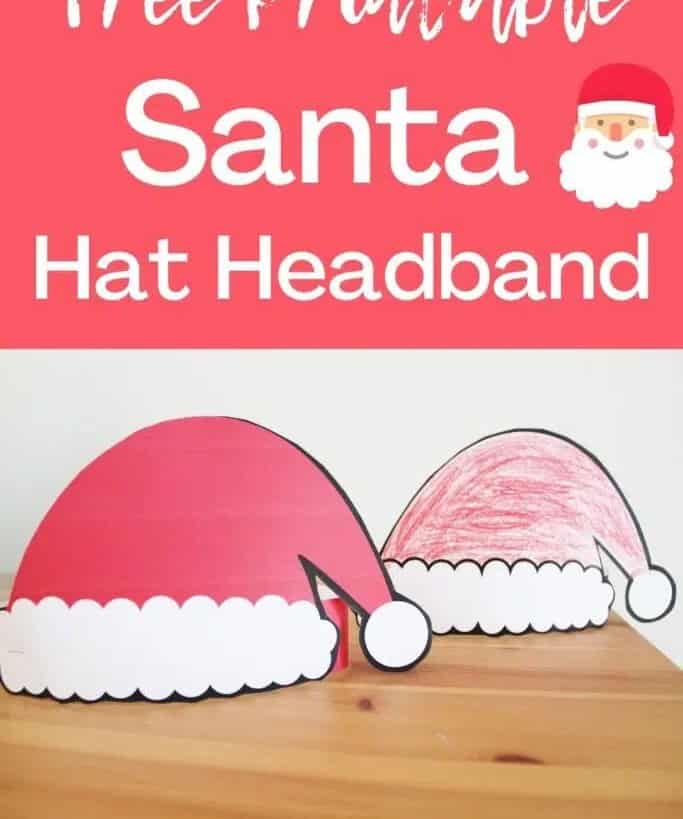 2D Christmas Santa Hats