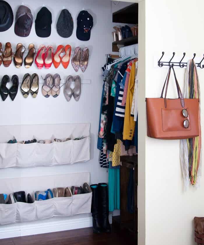 DIY Shoe organizer