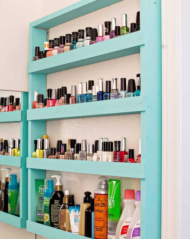 Nail Polish Shelf