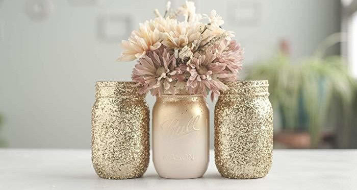 Glitter Vase