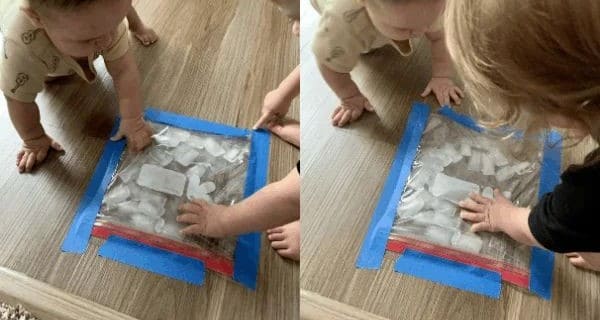 Ice Cube Sensory Bags