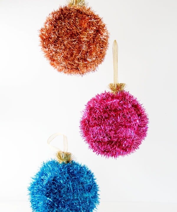 Tinsel Ornaments