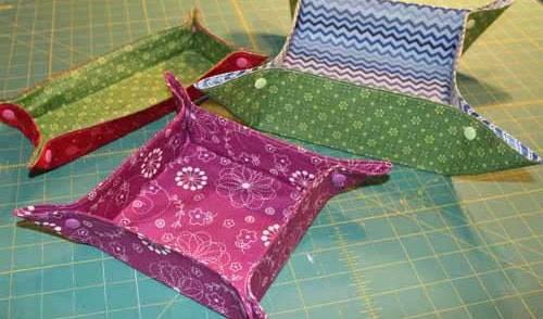 DIY Fabric Tray