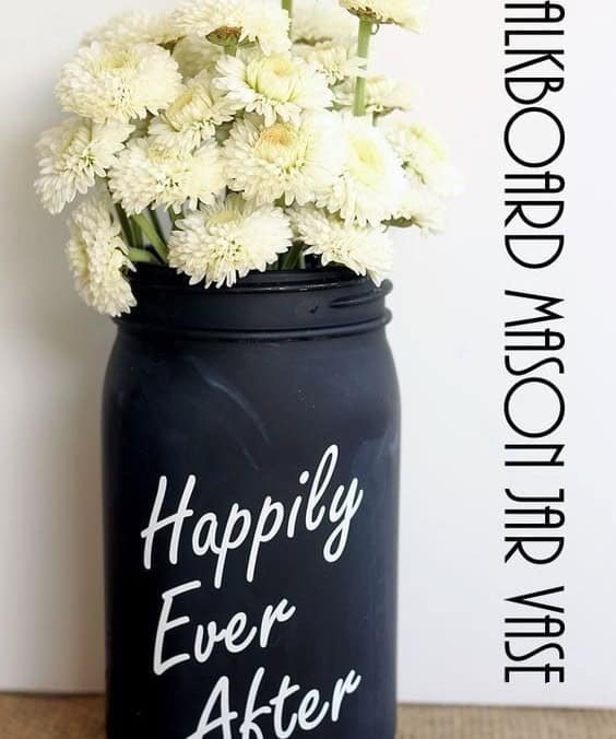 Chalkboard Mason Jars