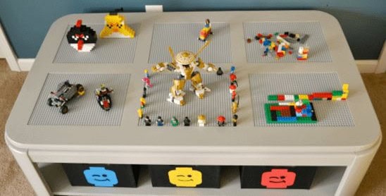 Simple Lego Table