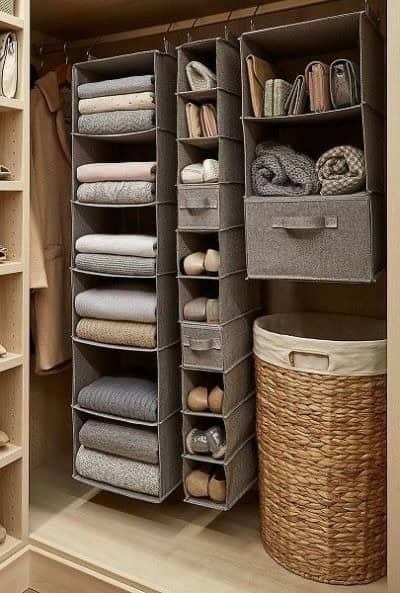 HANGING CLOSET SHELF