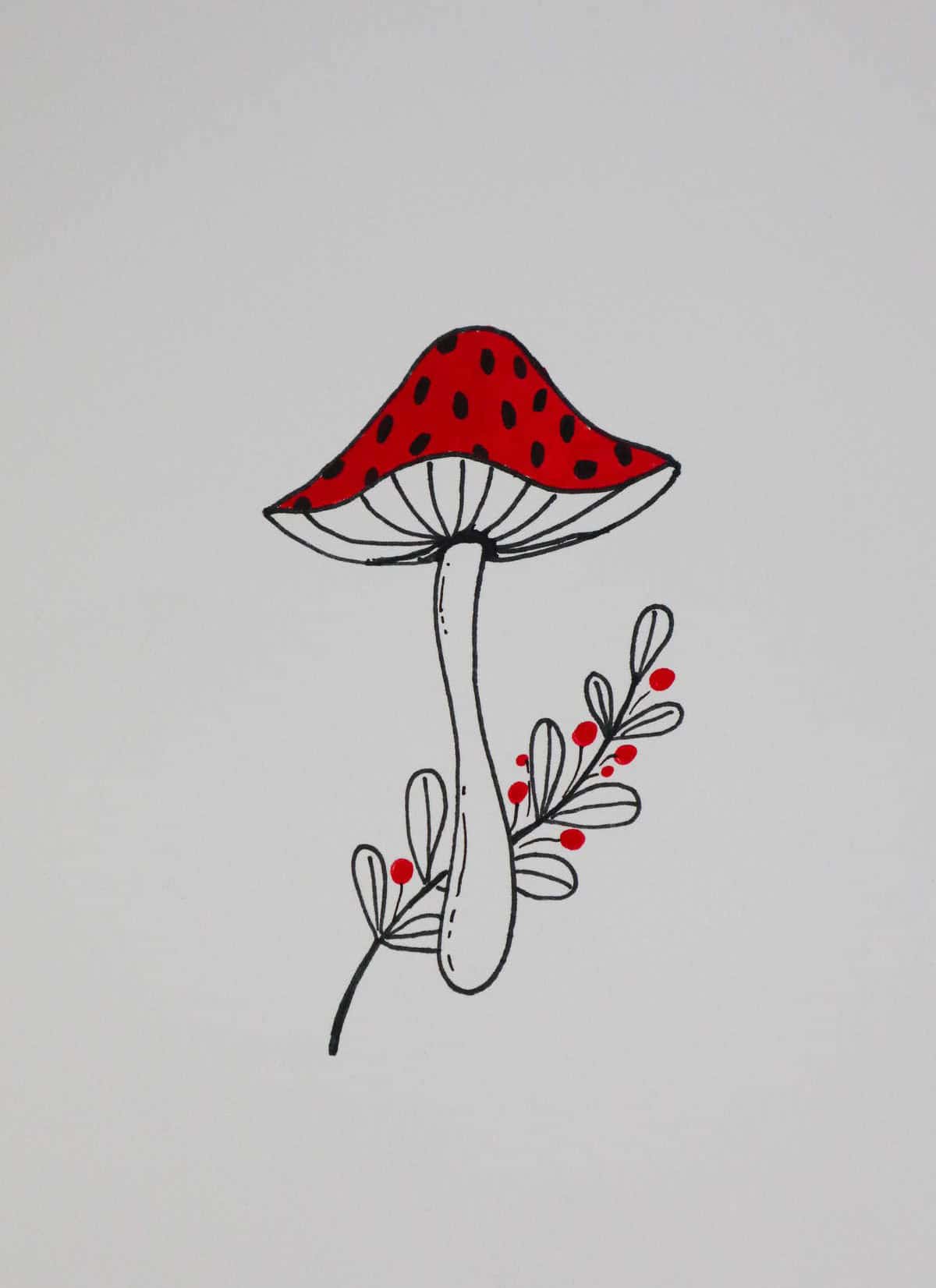 Polka Dot Mushroom