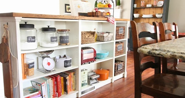 Billy Bookcase Turned Kitchen Island