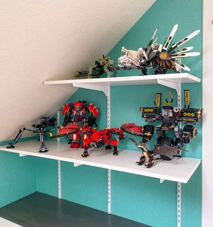 Adjustable Wall Mounted Shelving