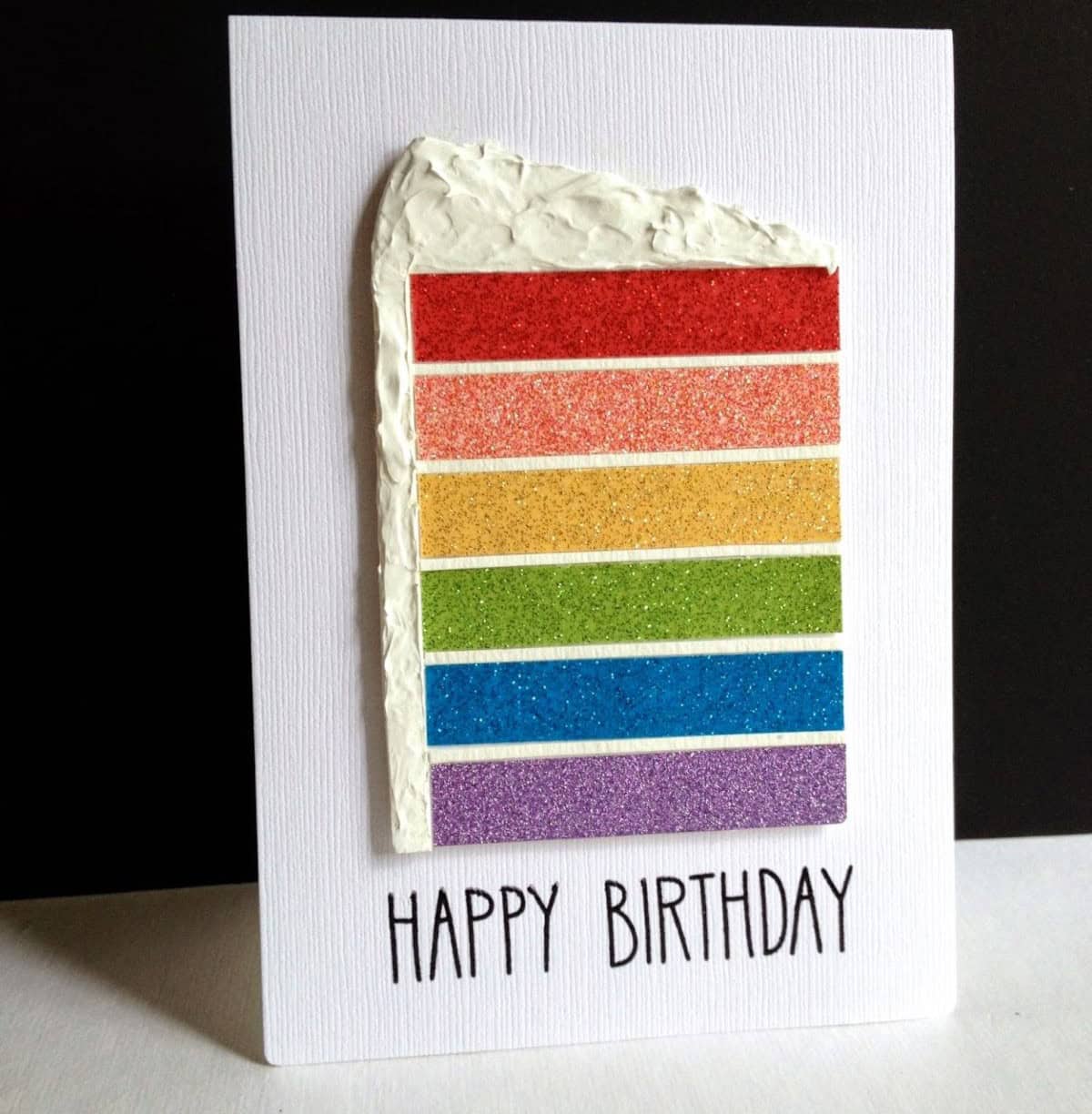 Rainbow Birthday Cake