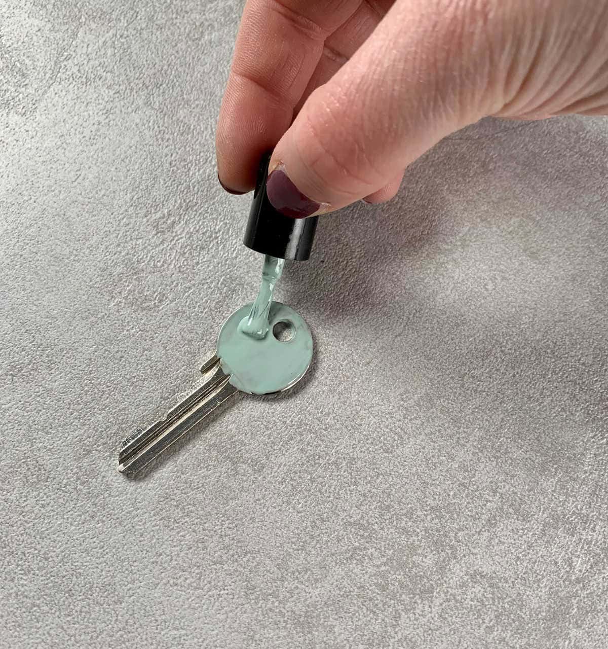 Differentiate Keys With Nail Polish