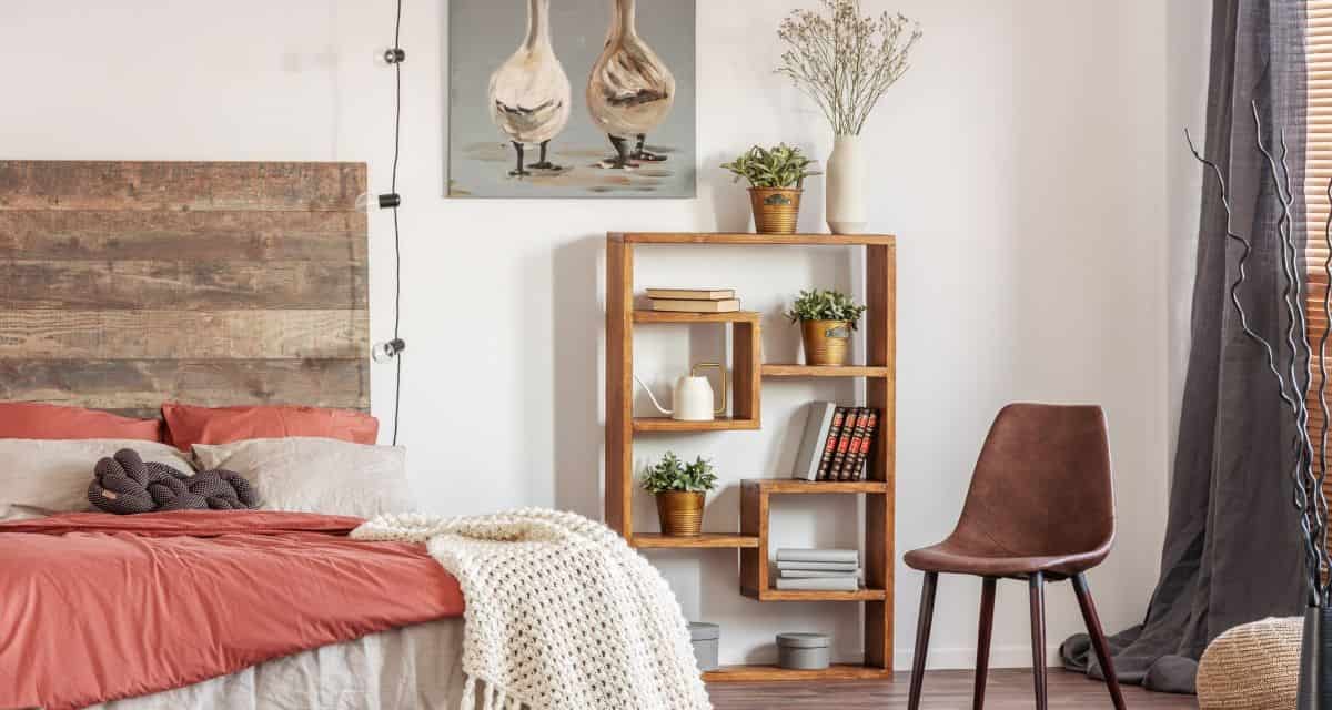 Wooden Headboard and furniture