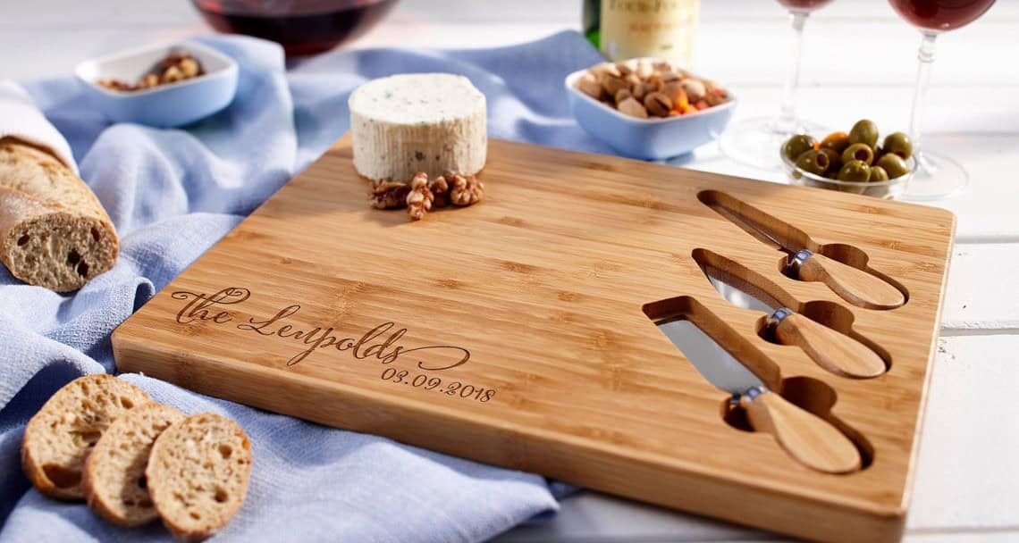 Custom Engraved Cheese Board