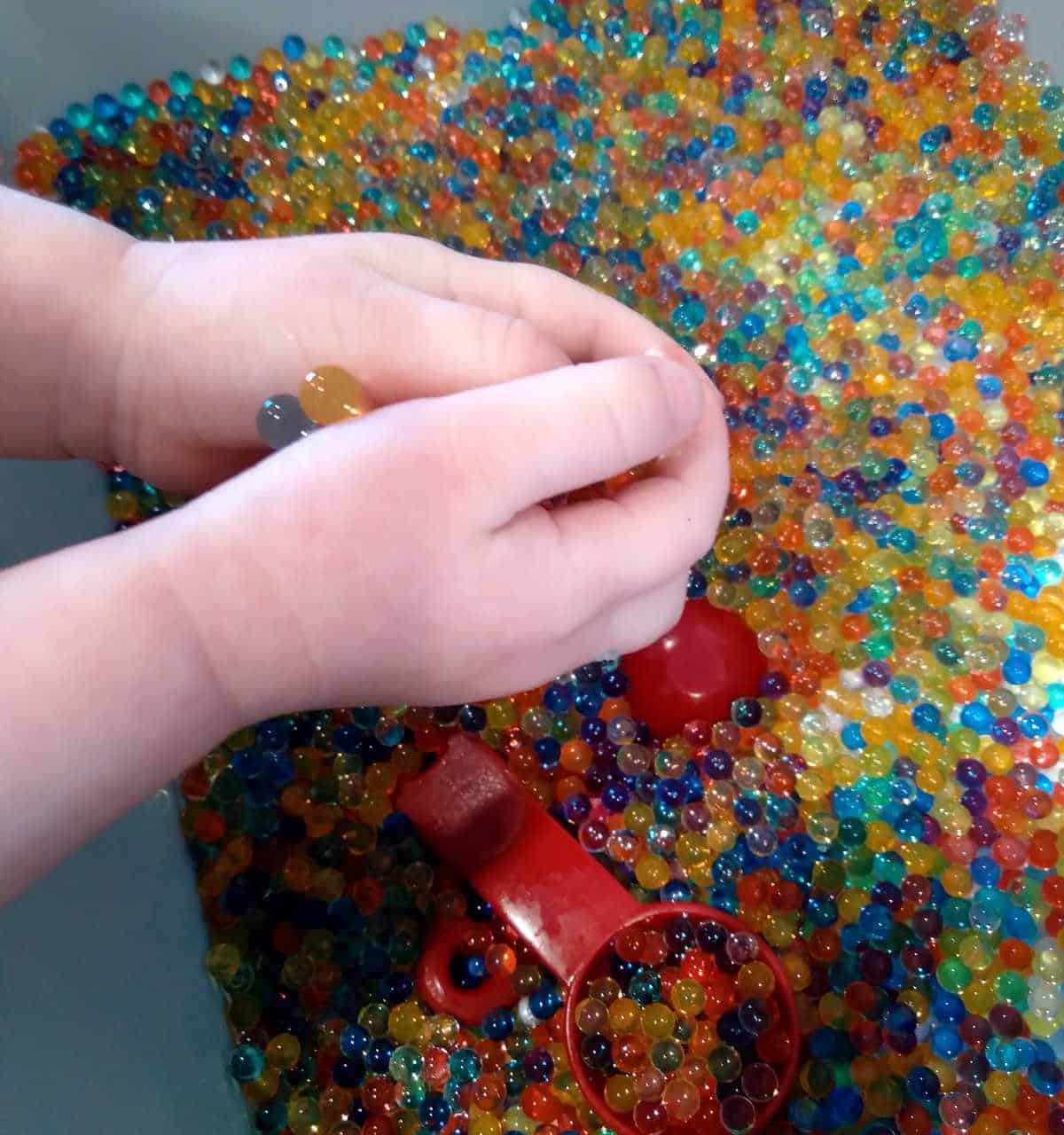 Frozen Water Beads