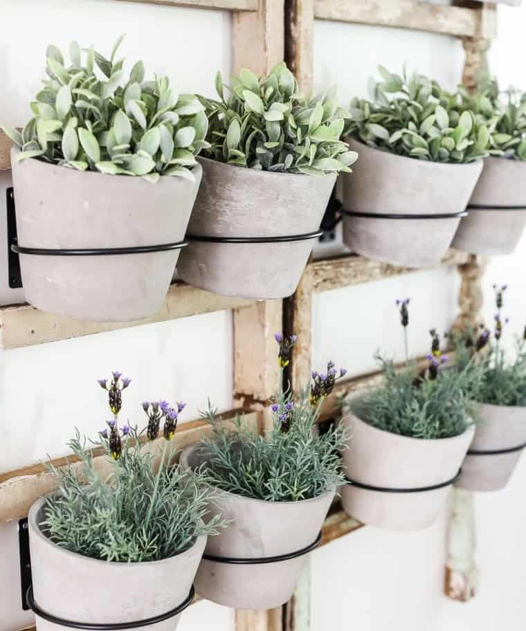 DIY Wall Planters