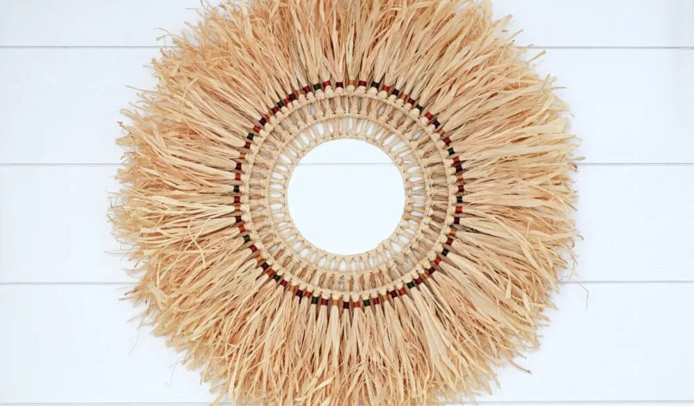 Raffia Wall Hanging