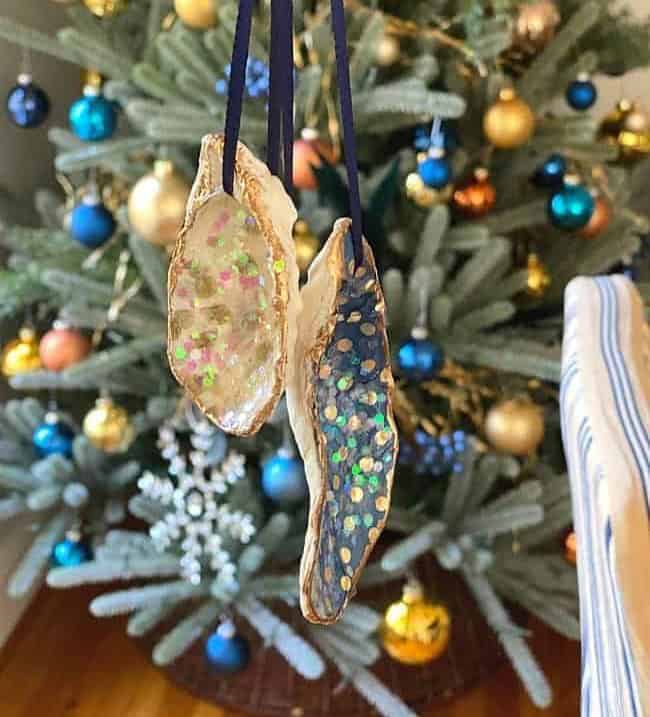 DIY Seashell Ornaments