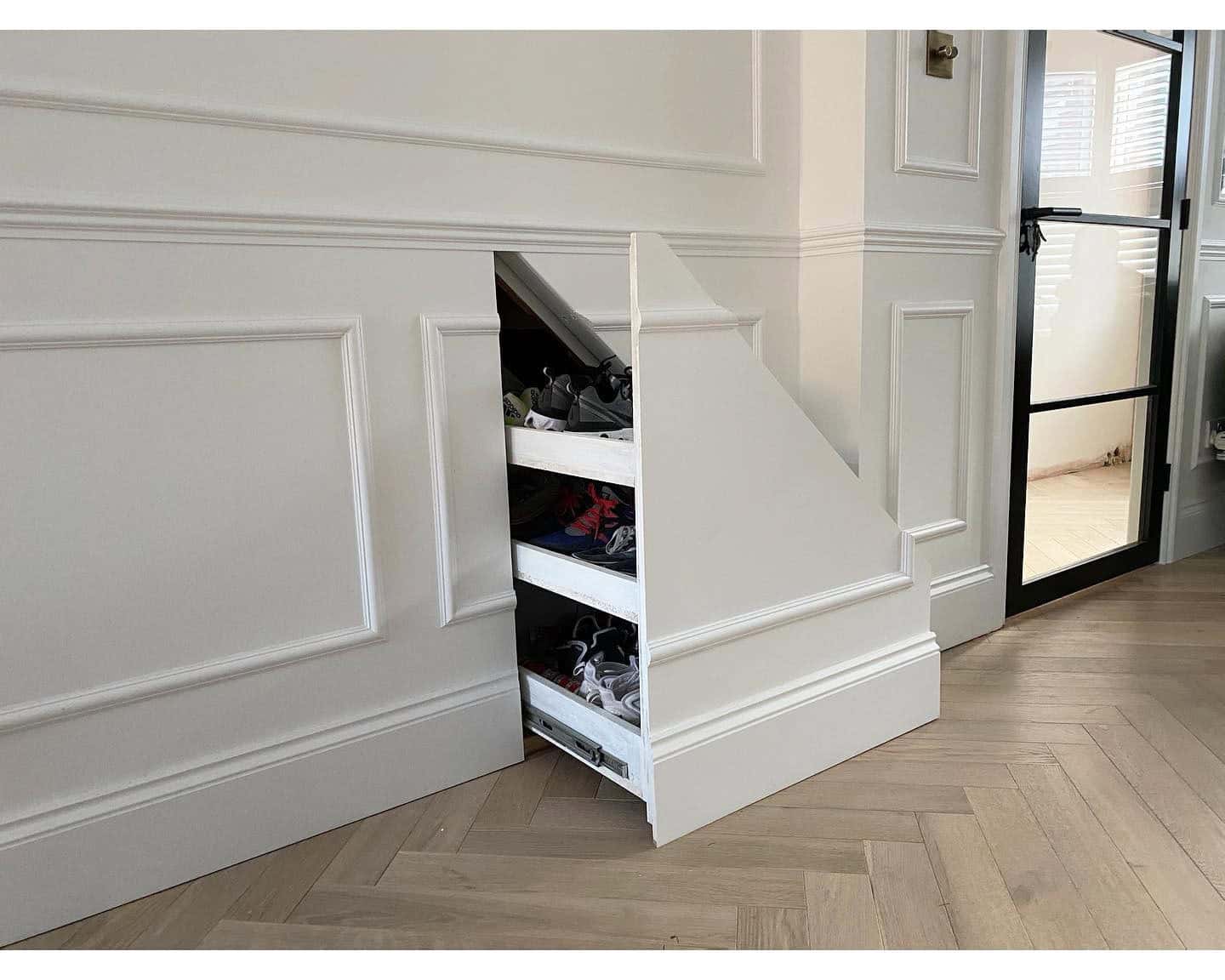 Pop Out Shoe Storage