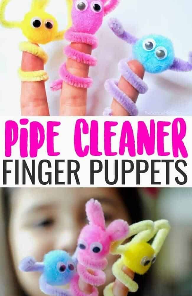 Pipe Cleaner Finger Puppets