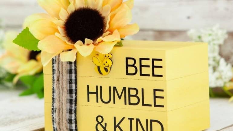 DIY Honey Bee Decor