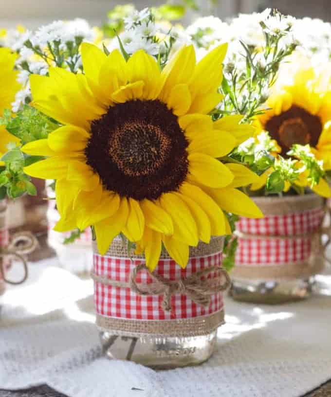 Sunflower Centerpiece