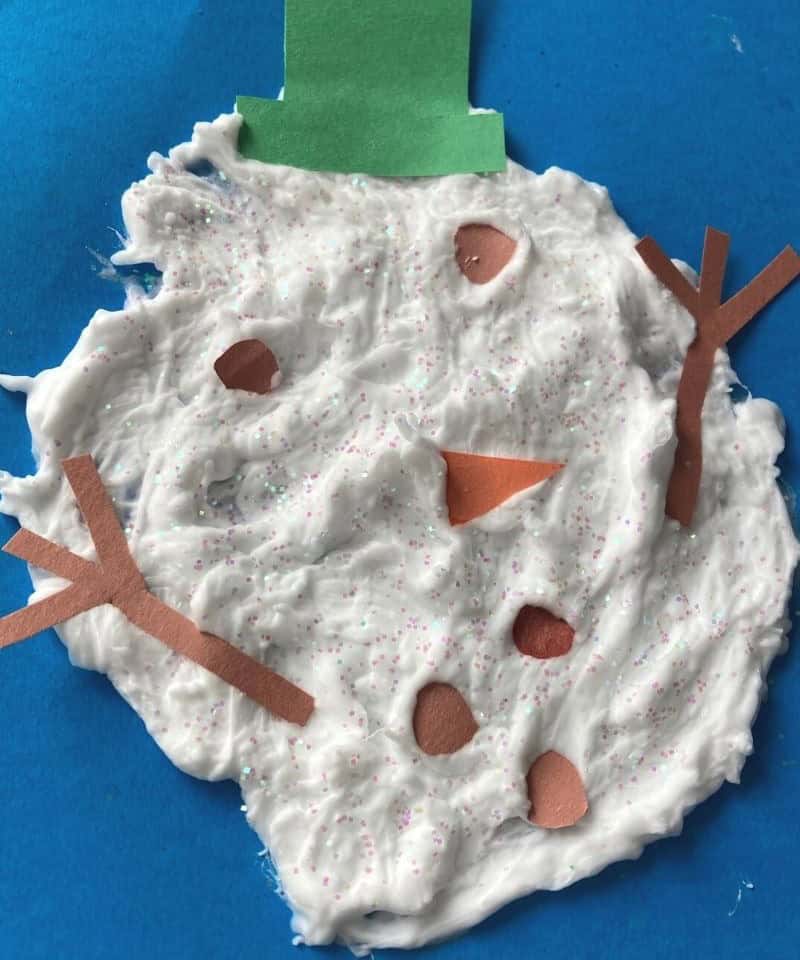 Melted Snowman Craft