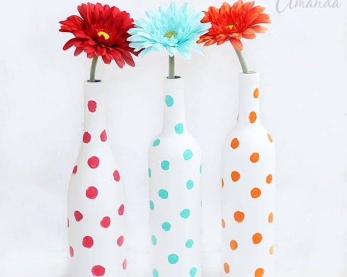 Polka Dot Vase