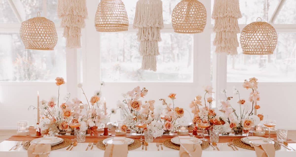 Boho-Chic Table Decor