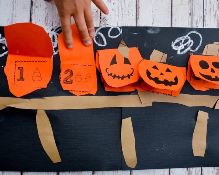 Pumpkin Flap Book