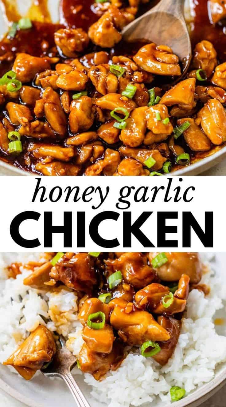 HONEY GARLIC CHICKEN