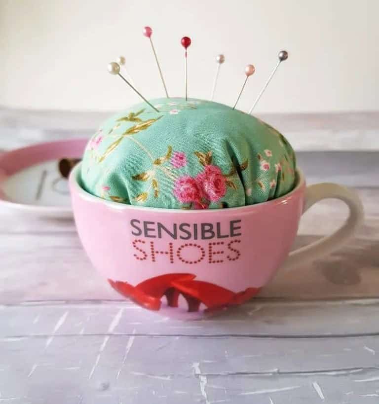 Pin Cushion Magnetic Saucer