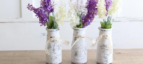 Vintage-inspired Flower Vase