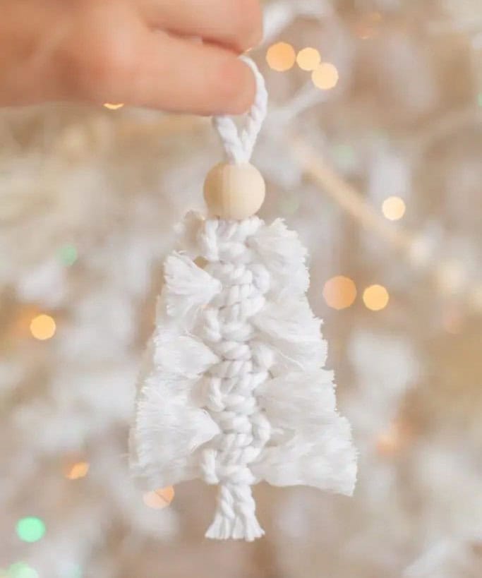 Macramé Christmas Ornaments