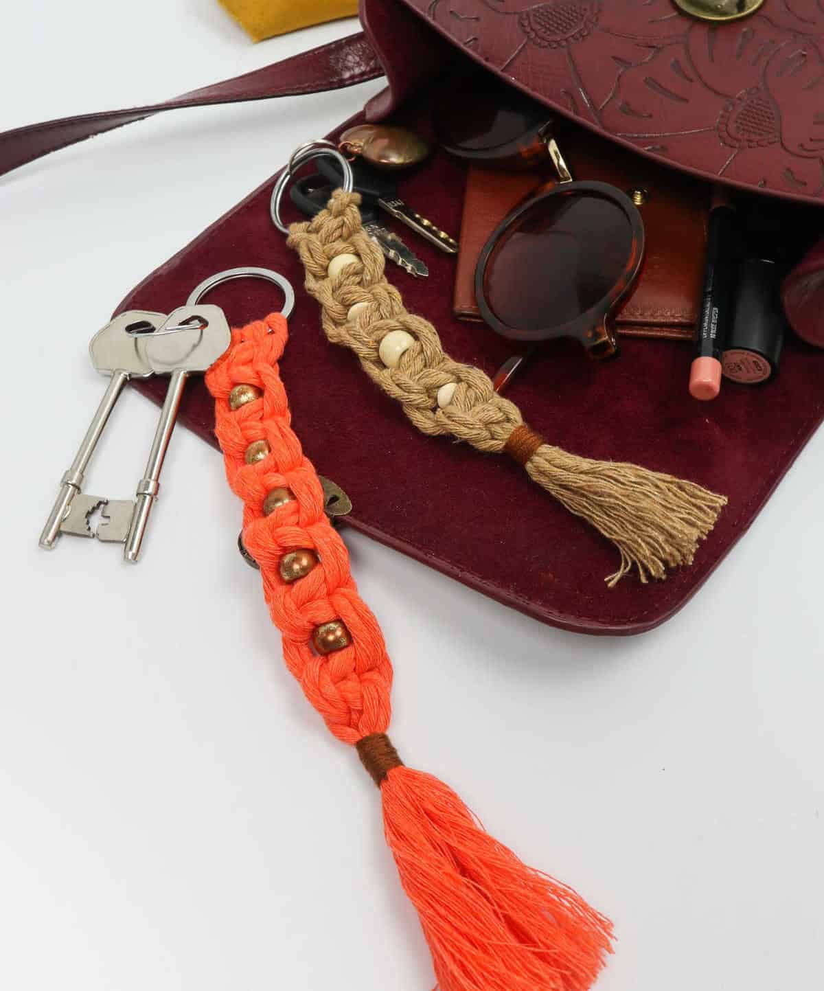 What Kind of Cord is Used for Macrame Keychain?