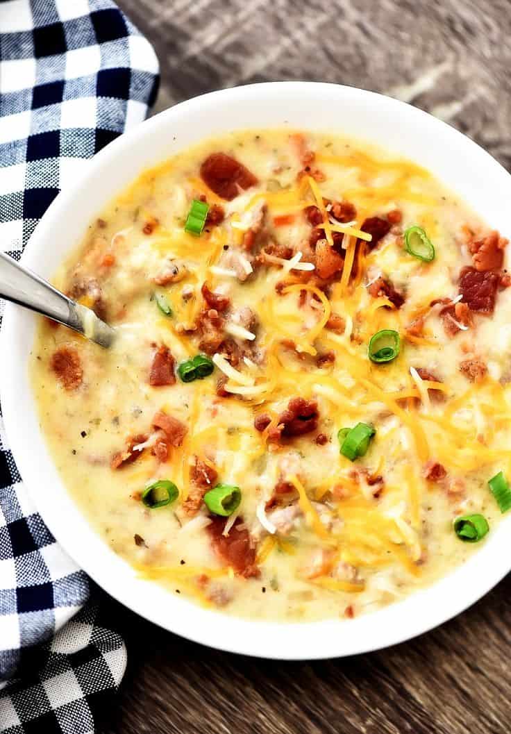 BACON CHEESEBURGER SOUP