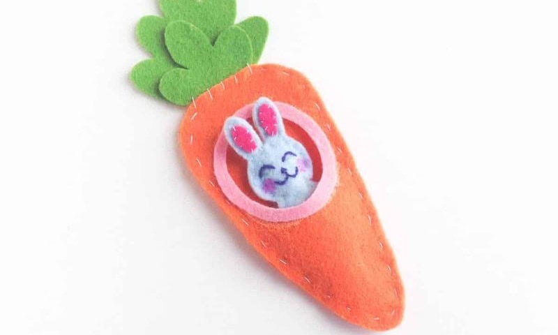 Kid’s Bunny Carrot Craft