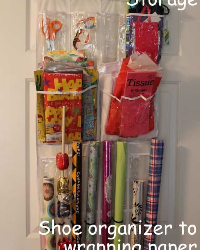 Gift Wrap Organizer