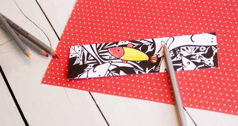 Fish Printable Bookmarks