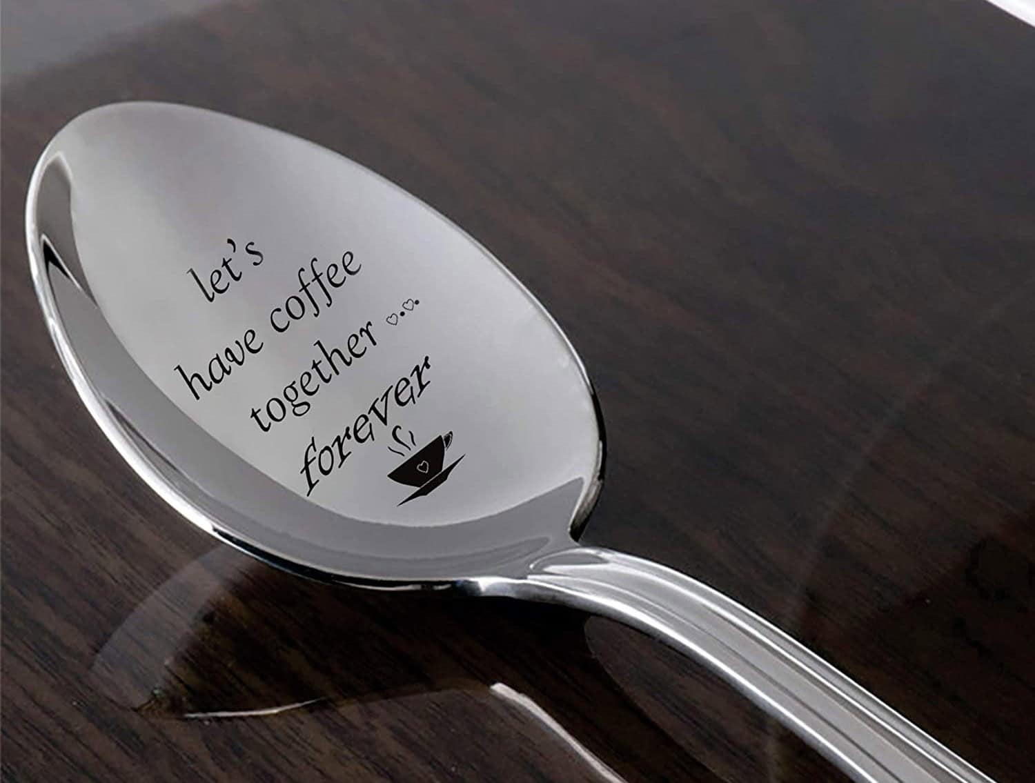 ‘Let’s Have Coffee Together Forever’ Spoon