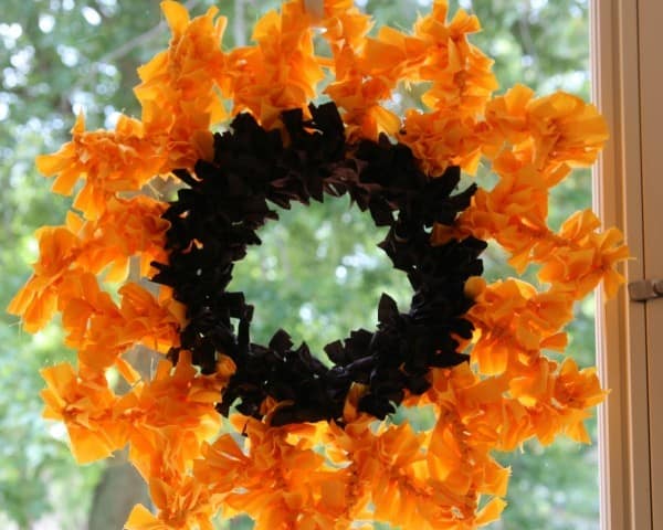 Sunflower Knot Wreath