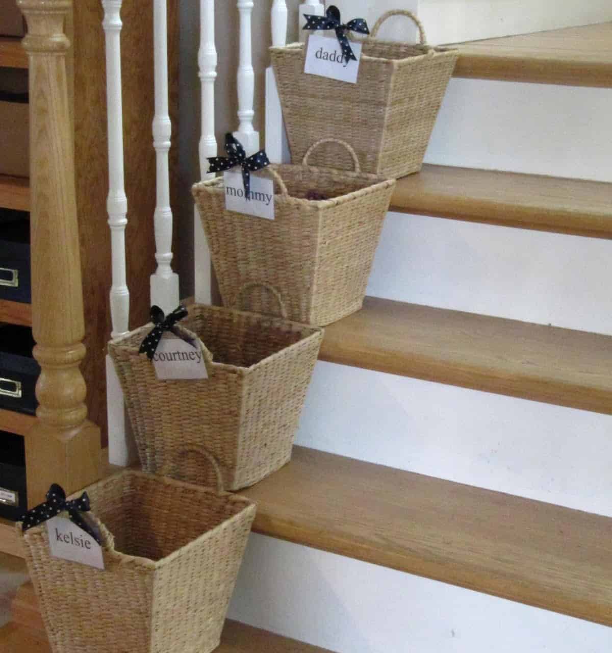 Stair Baskets