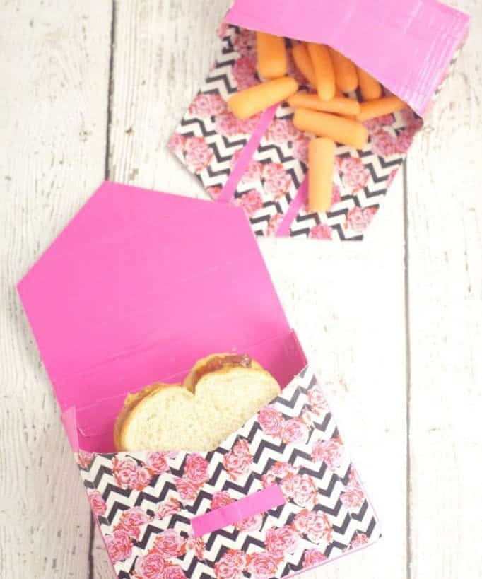 Duct Tape Lunch Bags