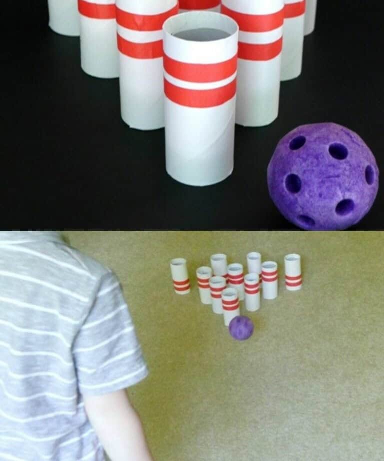 Cardboard Bowling Pins